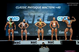 CLASSIC PHYSIQUE МАСТЕРА+40